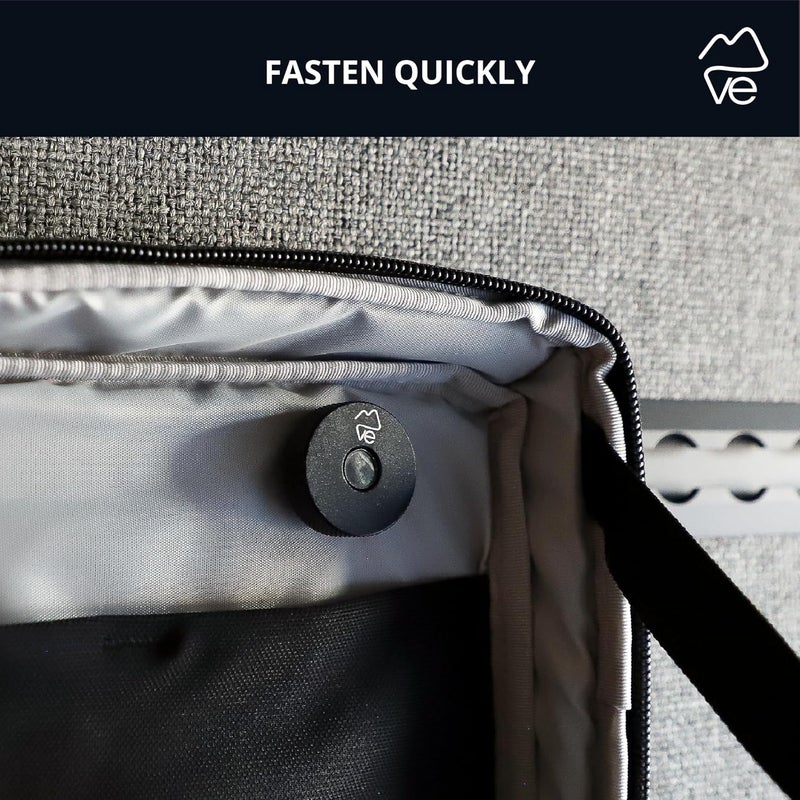 VanEssential Venture L-Track Fastening Knob Single Stud Bolt M10 x 1.0 Thread (Metric) Aluminum - 2 pcs - Image 3